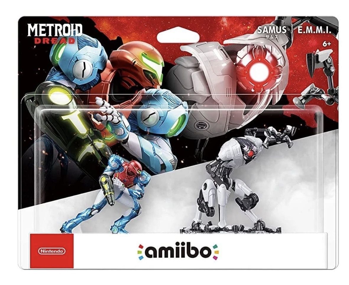 Metroid Dread amiibo 2-Pack: Samus & E.M.M.I. Nintendo