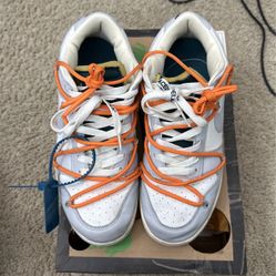 Off white dunk lots 44/50