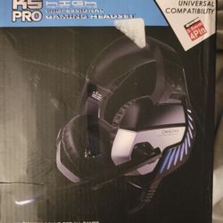 New k5 pro headset.