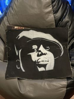Canvas Feel Biggie Smalls Print 