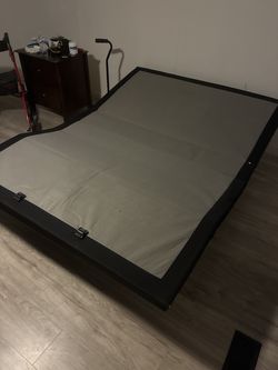 Tempur-pedic adjustable bedframe with the remote worth 2000 selling for 800