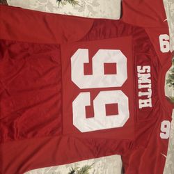 Aldon Smith 49ers Nike On-Field Jersey Size 52 (XXL) Red – Lightly Worn