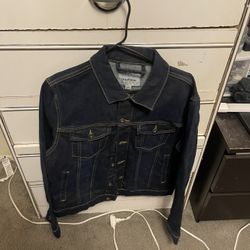 Navy Blue Denim Jacket 
