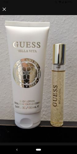 Guess Bella Vita 10ml spray perfume & 100ml body lotion. Brand new $25