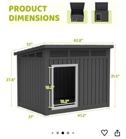 New in box unassembled dog house