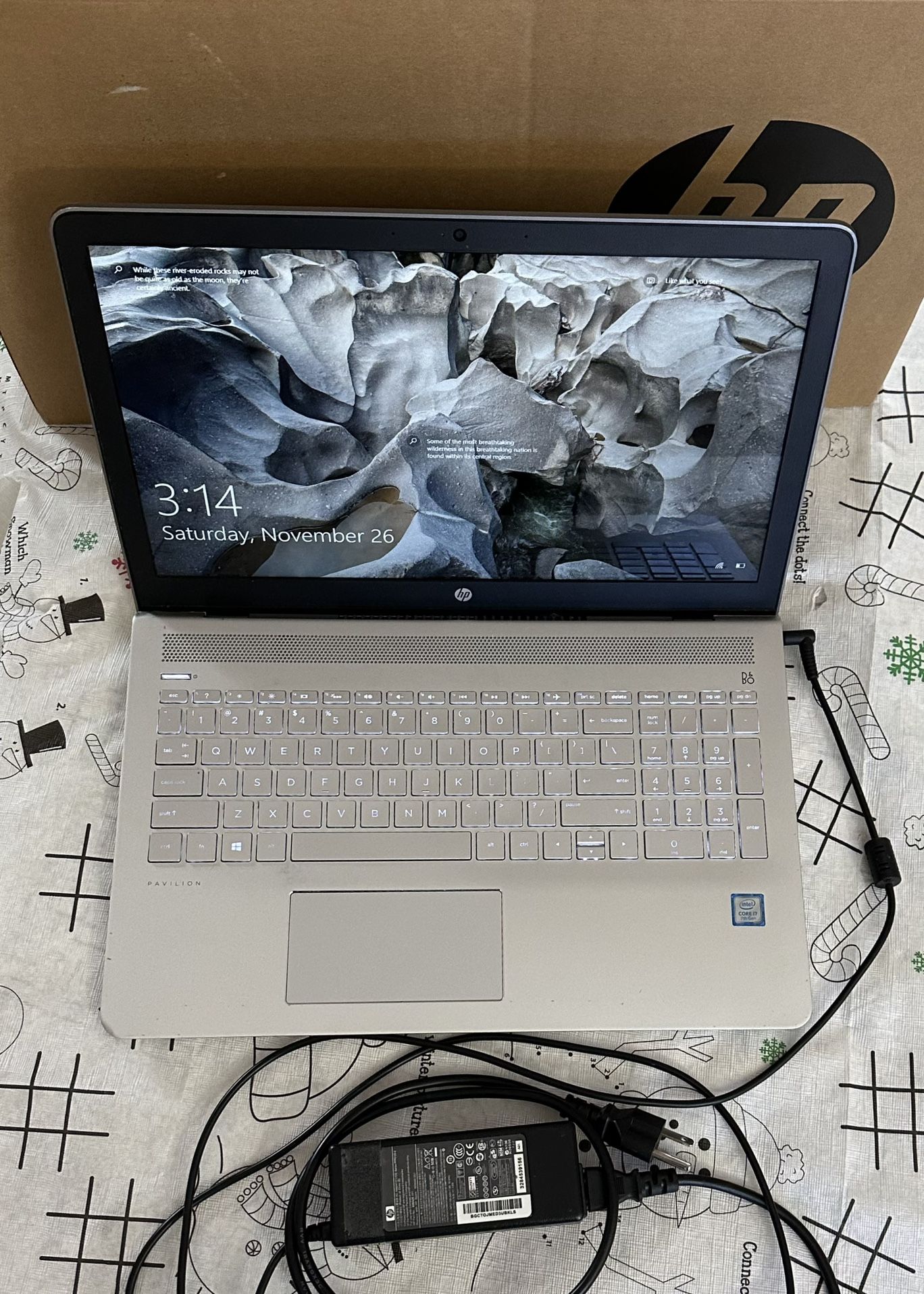 Core I7 HP Laptop 8 Gb Ram And 1 TB Storage