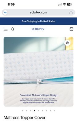 Mattress Topper Cover