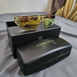 Sale or Trade - New Versace Gold Unisex Sunglasses