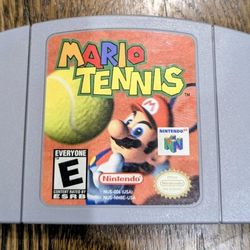 Mario Tennis (Nintendo 64 | N64)

CLEANED & TESTED