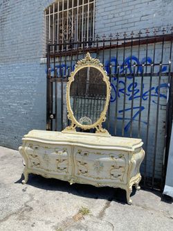 Italian Mirror With Dresser Italy. Check My Other Posts