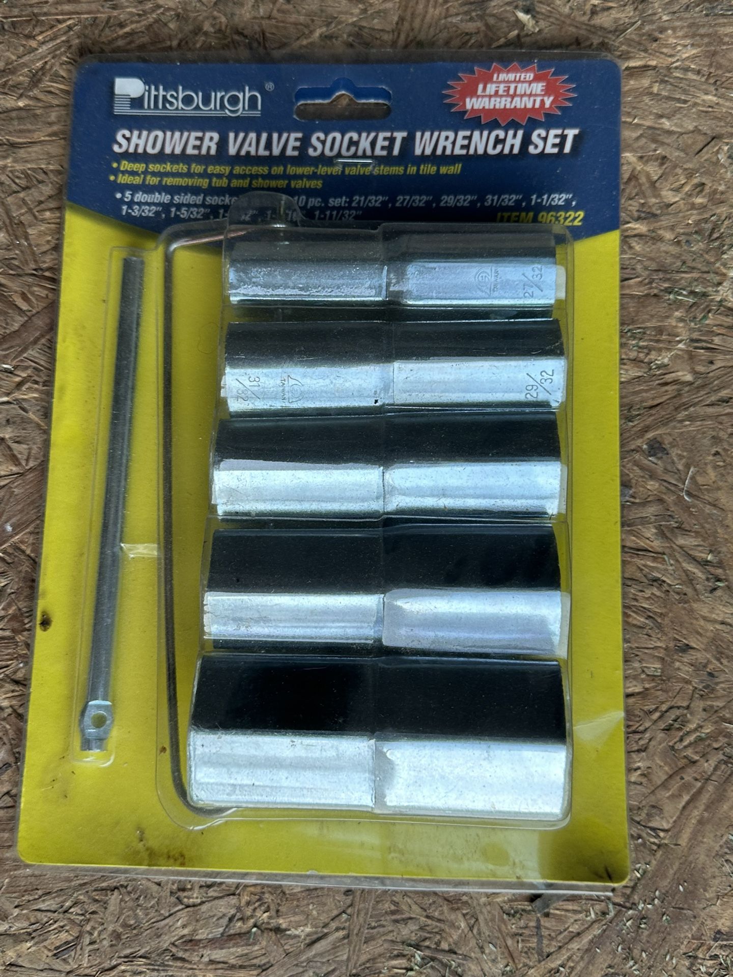 Shower Valve Socket Wrench Set