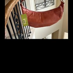 Authentic Brand New Sigrid Olsen Orange and Gold with Braided Strap HoboSide Bag. PICKUP ONLY. 