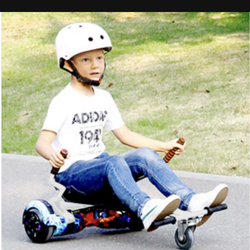 Hoverboard With Seat Attachment, Hoverboard Go Kart Attachment With Self Balancing Scooter.