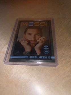 Lionel Messi Kith x Adidas Trading Card