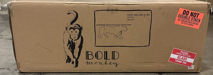 Bold Monkey Dope As Hell coffee table