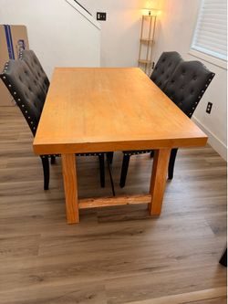 Free table and chairs