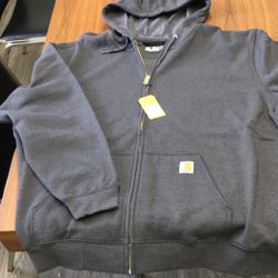 Carhartt Loose Fit Mid Weight Full Zip Sweat Shirt 2XL