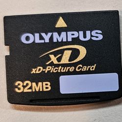 Olympus XD-Picture Memory Card XD Card 32MB