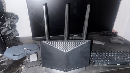 ASUS RT-BE86U WiFi 7 Gaming Router - Dual-Band, 10G Port, Up to 6.8 Gbps, Mesh + VPN Compatible