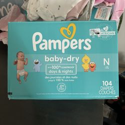 Diapers NB Pampers