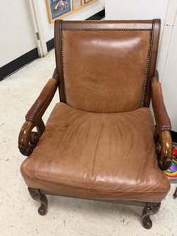 Traditional Leather Executive Armchair