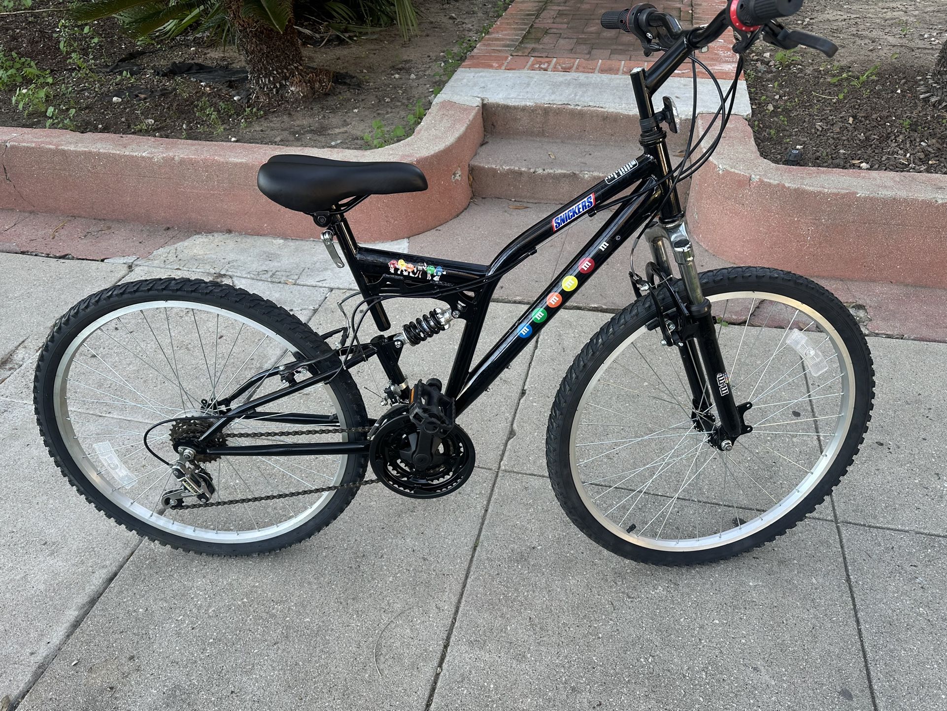 Ghost Full Suspension Mountain Bike, 26 inch Wheels, 18 inch Frame, Men's Bike, Black