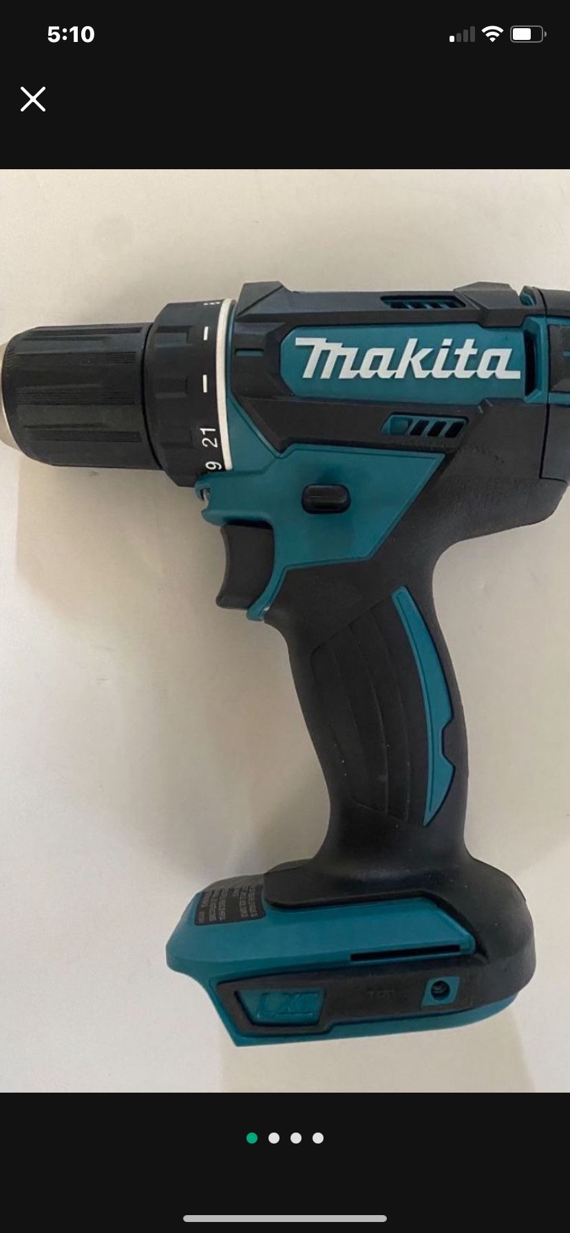 MAKITA LXT LITHIUMION 18V DRILL 2/ SPEED NEW TOOL ONLY $75 FIRM YES FIRM