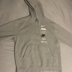 Grey Nike Hoodie 