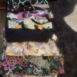 SCRUBS  (8) TOPS☆ ☆ SIZE ☆☆ xs..smll (1) Pr Of Scrub PANTS Small