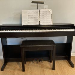 Yamaha Arius Digital Piano (YDP-103R) with Bench