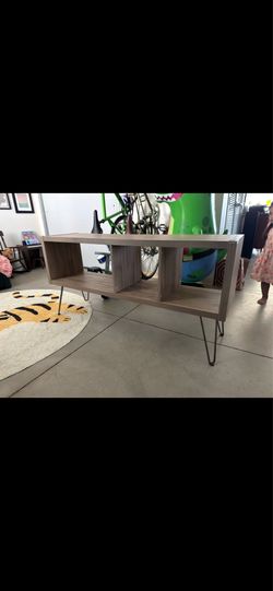 Ikea Kallax Media Console Book Shelf with Legs