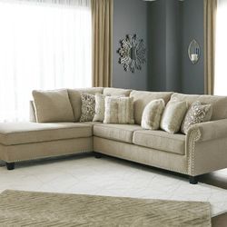 Dovemont Putty LAF Sectional

