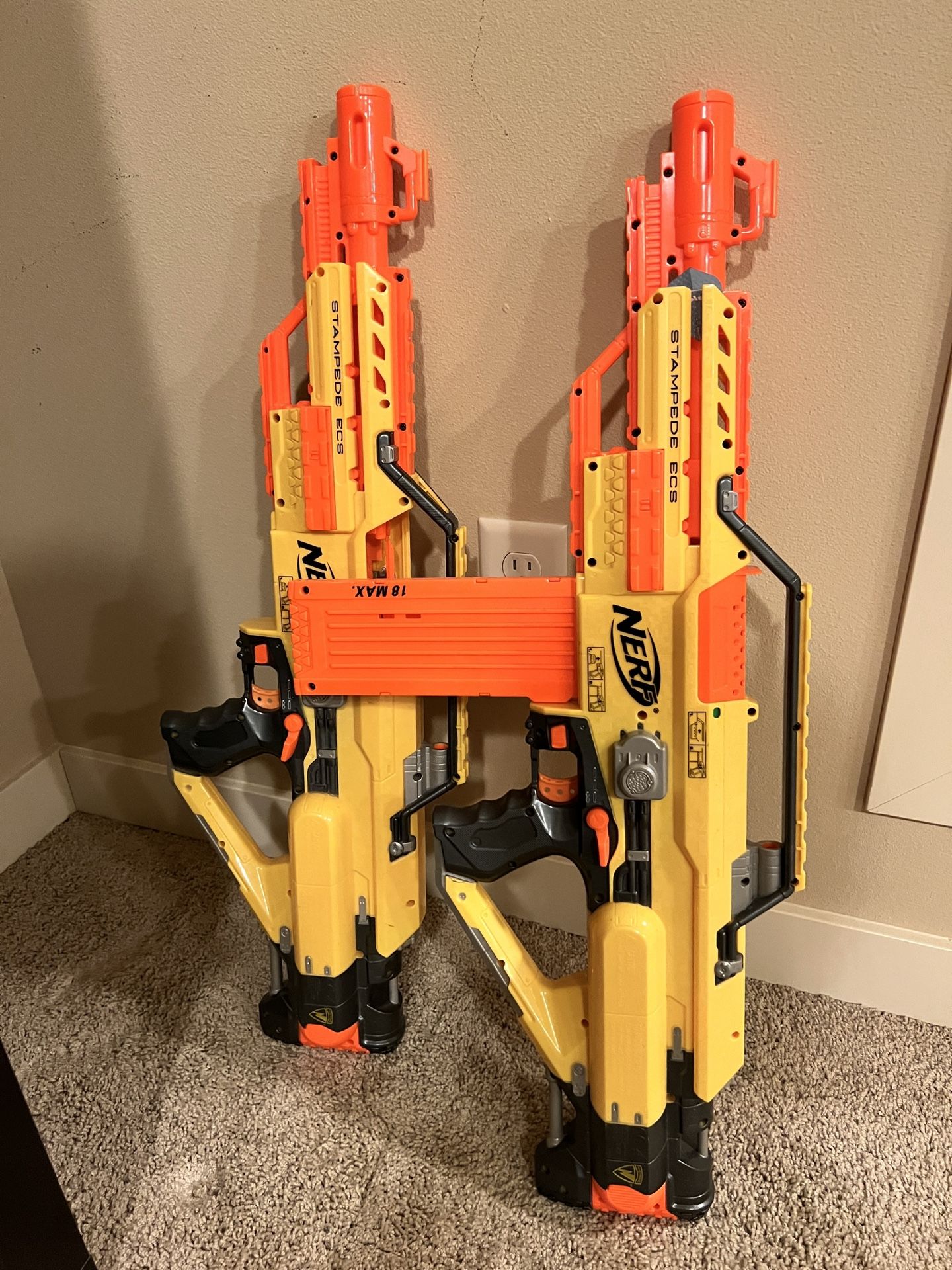 Nerf Machine Guns