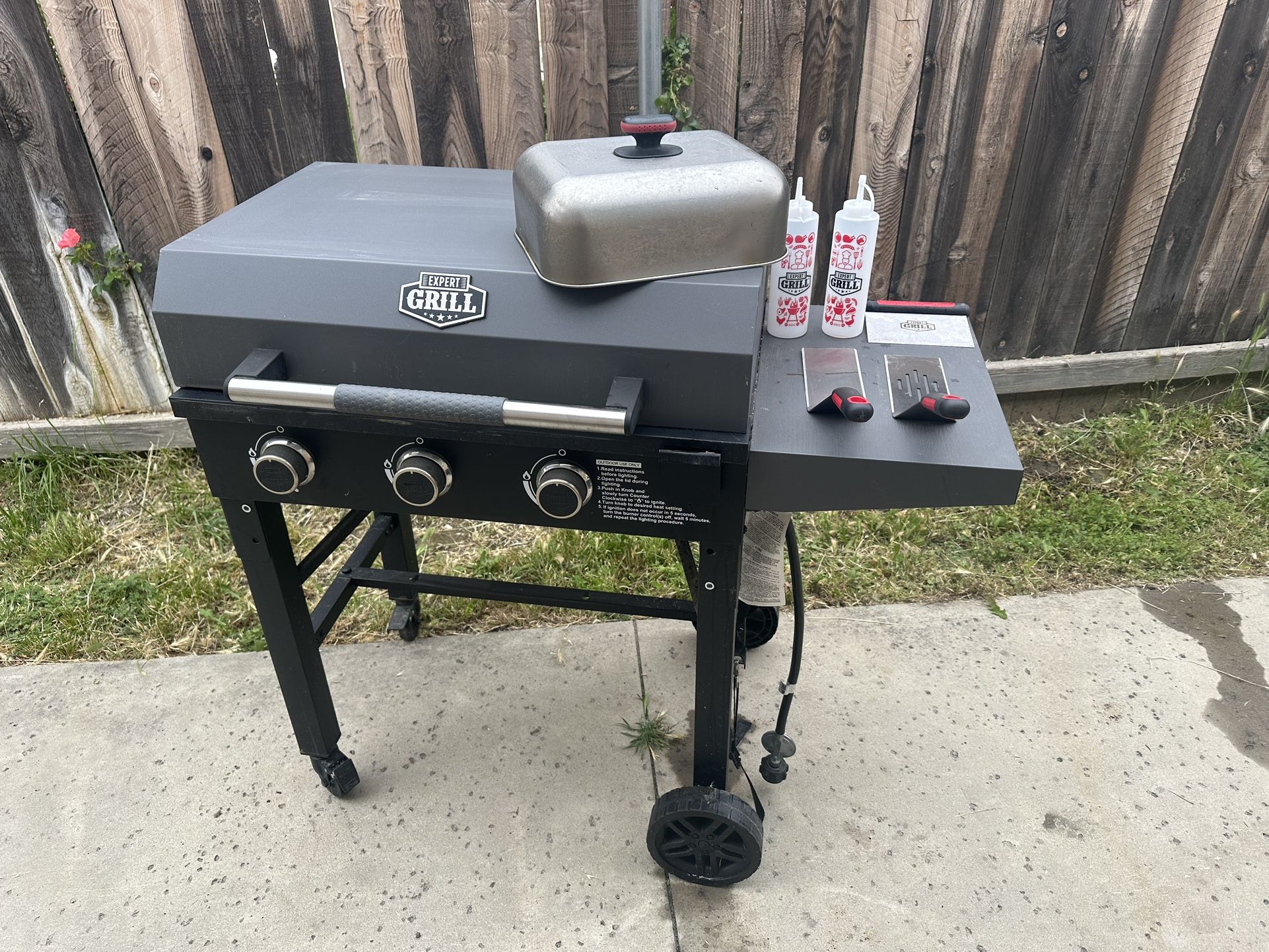 expert grill pioneer griddle