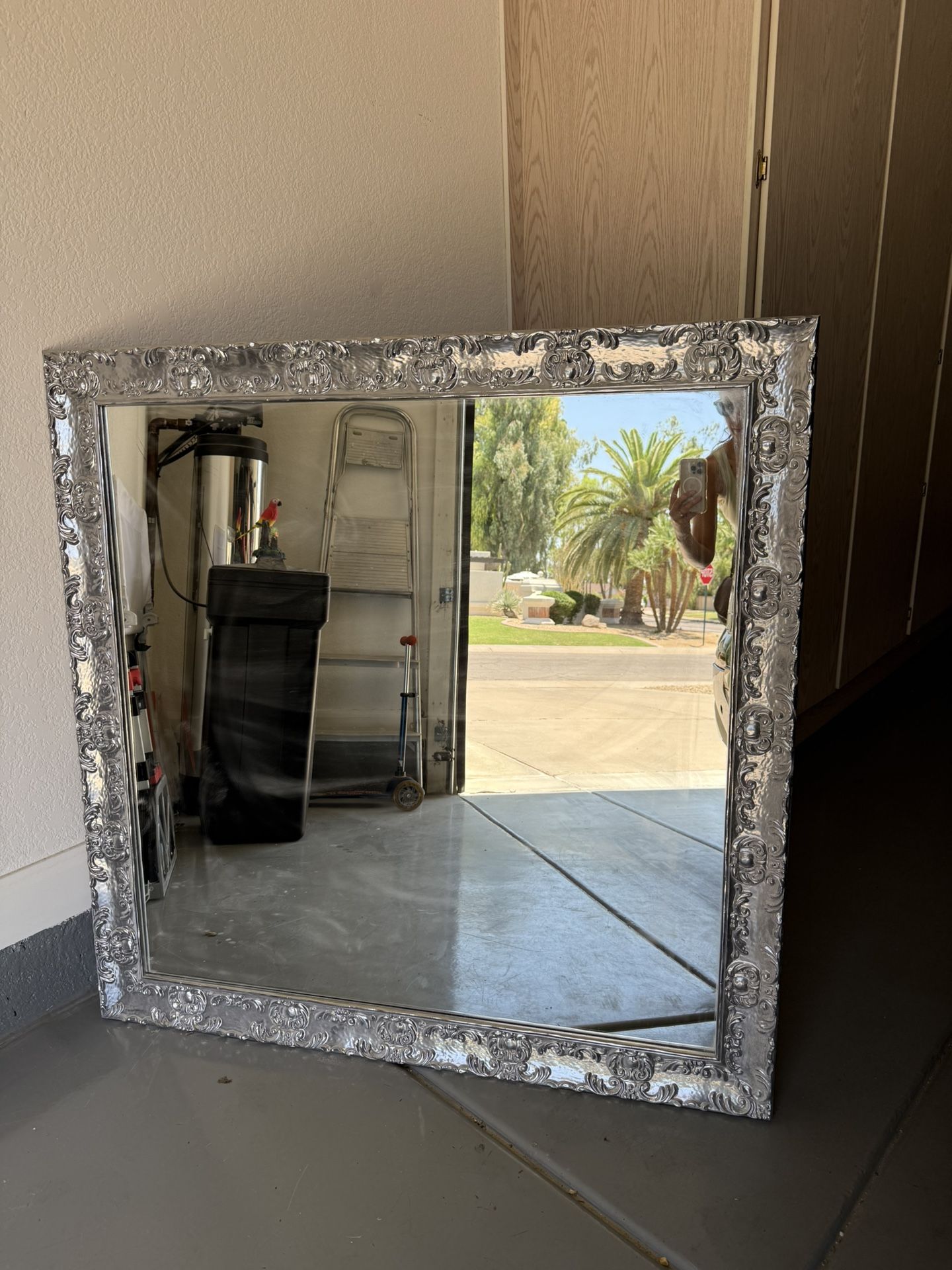 Silver Mirror (for Bathroom Vanity Or Hallways!)