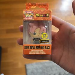 Super Saiyan Rose Goku Black Funko Pop Keychain