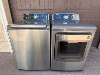 SAMSUNG WASHER AND DRYER WORK LIKE NEW