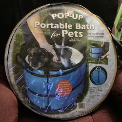 Pop Up Portable Small Pet Bath Tub
