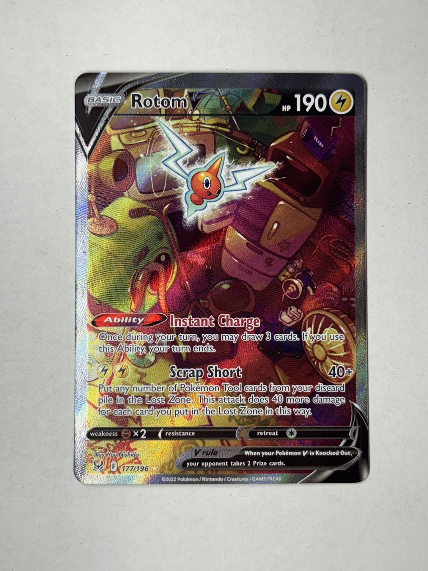 Pokemon Cards Rotom V Alt Art