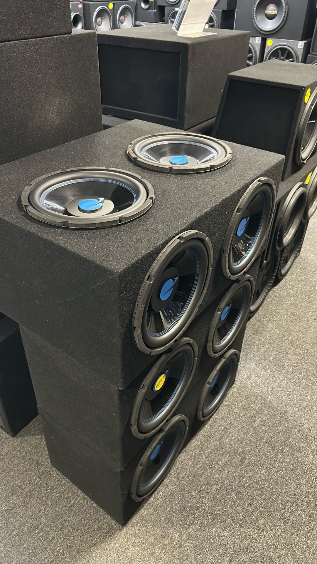 Planet Audio 4-12” Custom Box Now Available