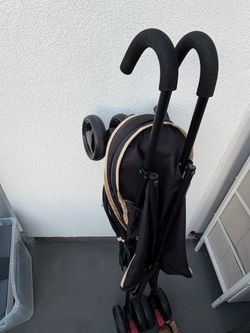 Pet Stroller Black and Tan