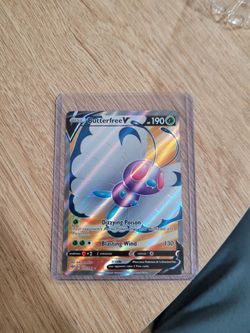2020 Pokémon Sword And Shield Darkness Ablaze 177 Full Art Butterfree V