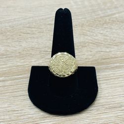 14K Yellow Gold Men’s Ring