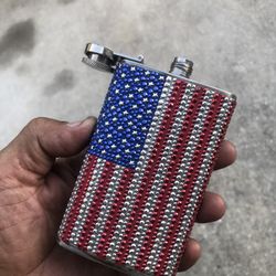 M.A.G.A USA Flag Flask