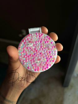 Hello Kitty Hand-Held Circle Mirror 