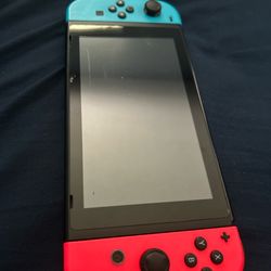 Nintendo switch with case