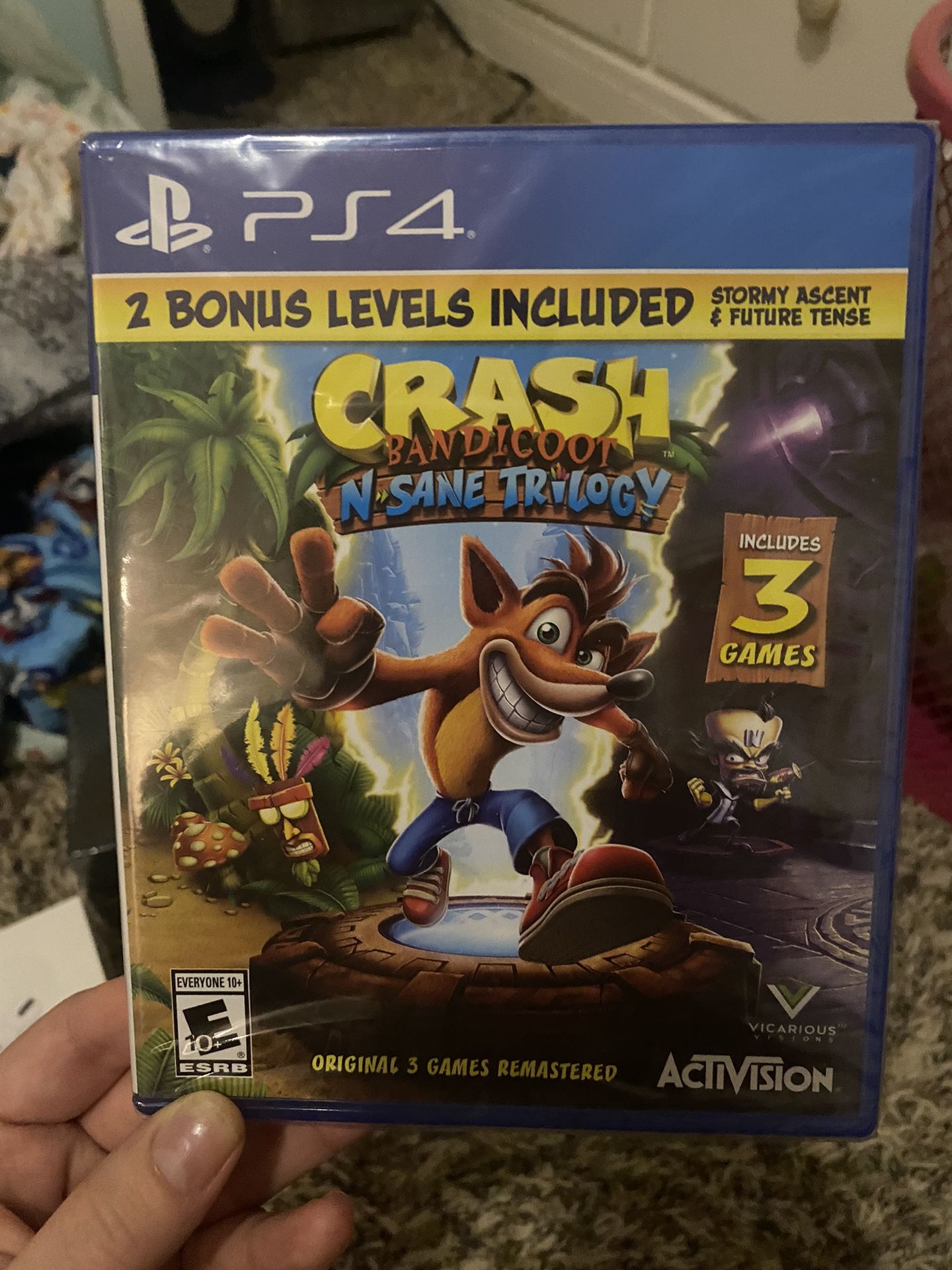 PS4 Crash Bandicoon N Sane Trilogy