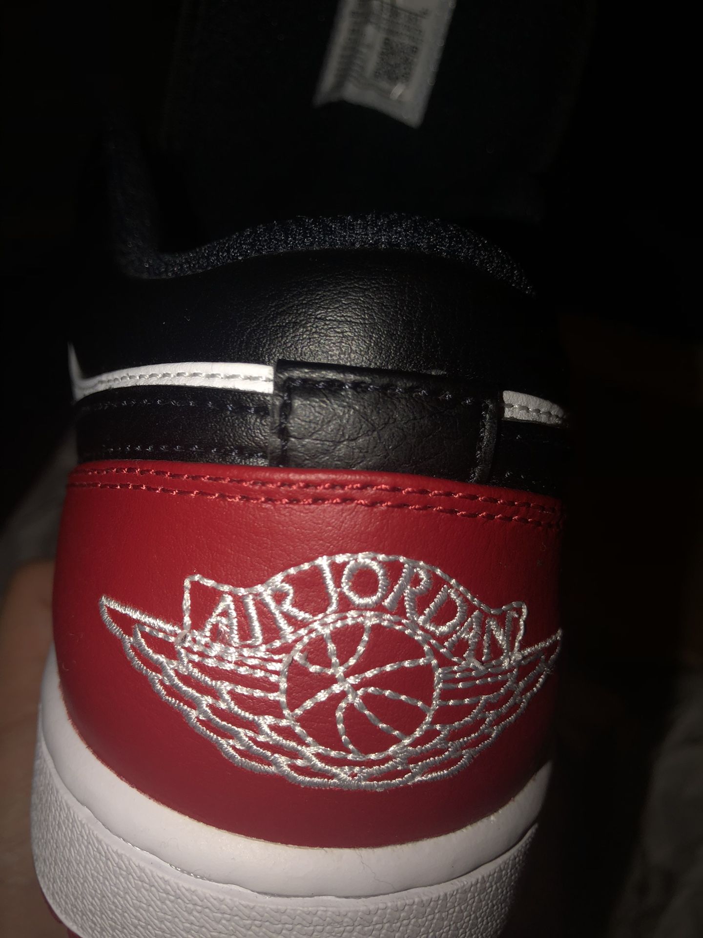 Air Jordan 1s Red & Black 