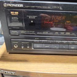 Pioneer VSX-502 Vintage Stereo Receiver Working Great