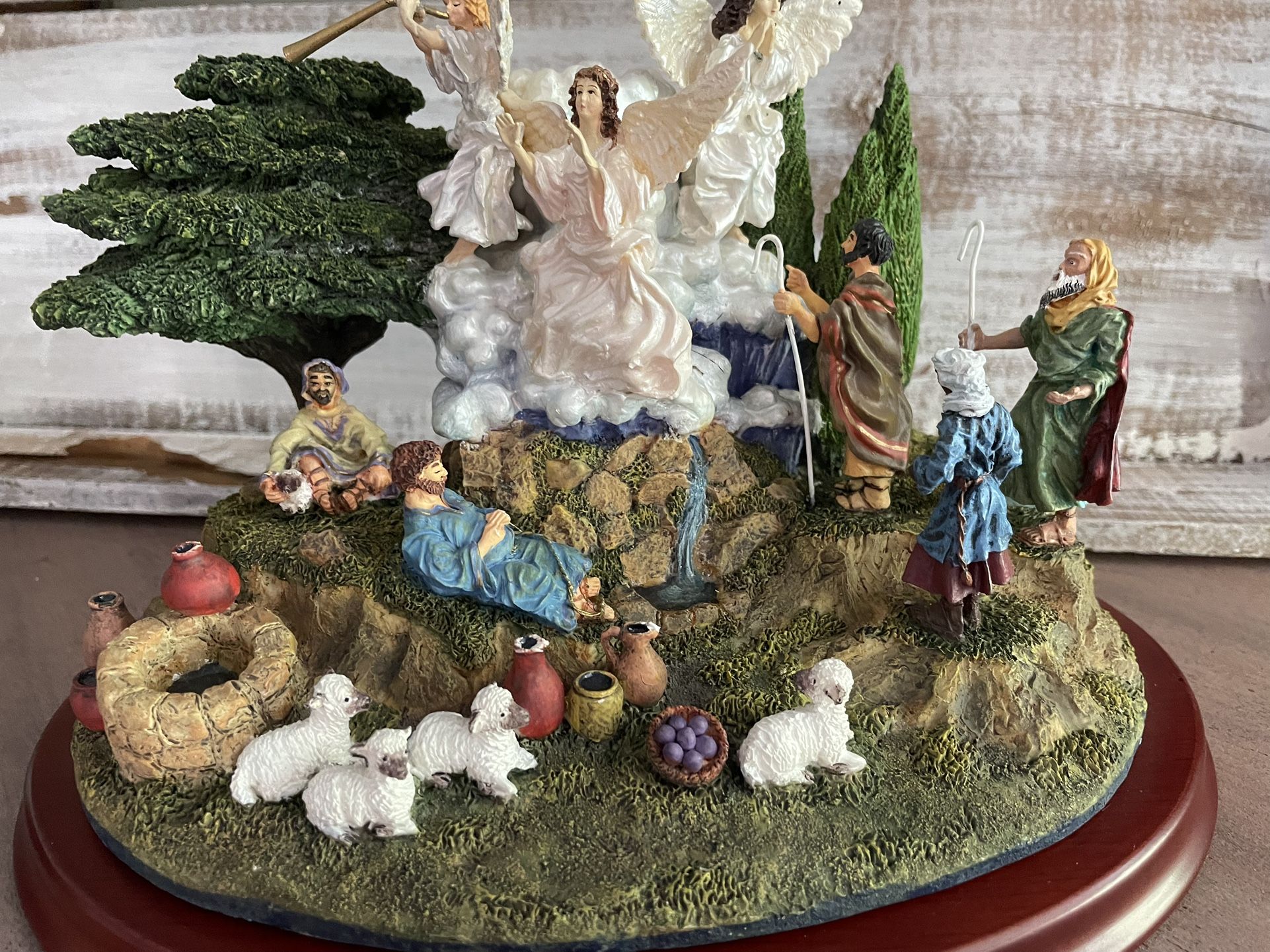 Danbury Mint “Nativity shepherds Camp “